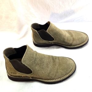 UGG Premiere Chelsea Men’s Size 8.5 Green Suede Boots